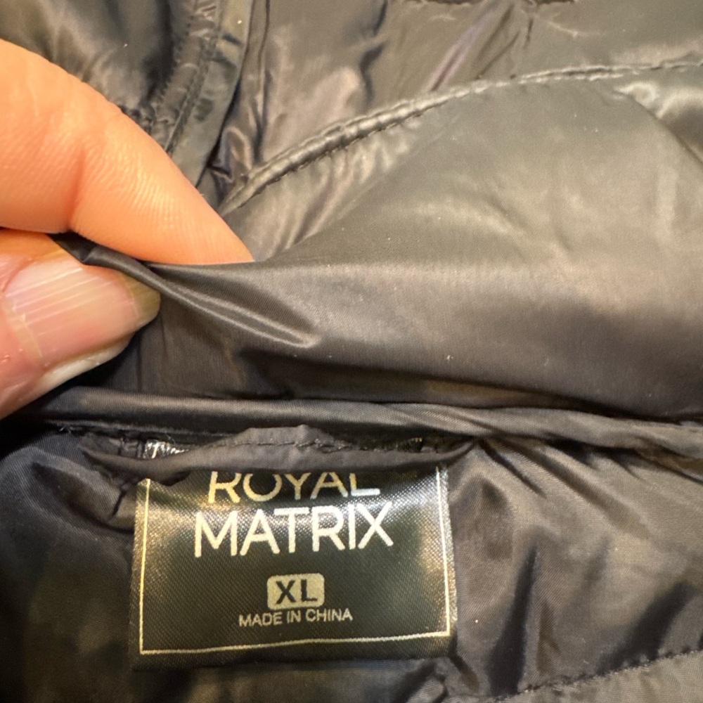 Royal Matrix Lightweight Packable Puffer Jacket X… - image 4